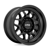 KMC Wheels - KM725 TERRA - Black - SATIN BLACK - 16" x 8", 0 Offset, 6x139.7 (Bolt Pattern), 106.1mm HUB