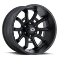 Vision Wheel Off-Road - 415 BOMB - Black - Satin Black - 20" x 9", 12 Offset, 6x139.7 (Bolt Pattern), 106.2mm HUB