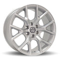 DTD - NORDIK - Silver - Silver - 18" x 8", 35 Offset, 6x139.7 (Bolt Pattern), 93.1mm HUB