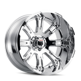 American Truxx - BOMB - Chrome - CHROME - 22" x 14", -76 Offset, 6x139.7 (Bolt Pattern), 106.1mm HUB