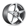 Rotiform - R147 WGR - Silver - GLOSS SILVER - 19" x 8.5", 45 Offset, 5x112 (Bolt Pattern), 66.6mm HUB