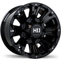 Fast HD - AMMO - Black - Gloss Black - 16" x 8", 10 Offset, 5x114.3, 127 (Bolt Pattern), 78mm HUB