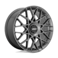 Rotiform - R166 BLQ-C - Gunmetal - ANTHRACITE - 19" x 8.5", 45 Offset, 5x112, 120 (Bolt Pattern), 72.6mm HUB