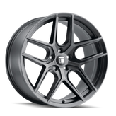 Touren - TR79 - Black - BRUSHED MATTE BLACK WITH DARK TINT - 18" x 9.5", 40 Offset, 5x120 (Bolt Pattern), 72.6mm HUB