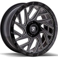 Fittipaldi Offroad - FTF01 - Black - Black Milled - 20" x 9", 6 Offset, 6x135 (Bolt Pattern), 87.1mm HUB