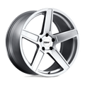 TSW Wheels - ASCENT - Grey - Matte Titanium Silver - 20" x 10", 40 Offset, 5x112 (Bolt Pattern), 72.1mm HUB