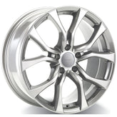 RWC - GM80 - Silver - SILVER - 17" x 7.5", 40 Offset, 5x115 (Bolt Pattern), 70.3mm HUB