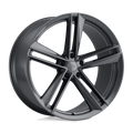 Ohm Wheels - LIGHTNING - Gunmetal - GLOSS GUNMETAL - 18" x 8.5", 30 Offset, 5x114.3 (Bolt Pattern), 71.5mm HUB