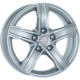 Mak Wheels - KING5 - Silver - SILVER - 16" x 6.5", 45 Offset, 5x118 (Bolt Pattern), 71.1mm HUB