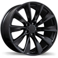 Replika - R241 - Black - Satin Black - 19" x 9.5", 45 Offset, 5x114.3 (Bolt Pattern), 70.3mm HUB