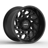 KranK Off-road - Ambush - Black - Satin Black - 22" x 9.5", 25 Offset, 6x135, 139.7 (Bolt Pattern), 108mm HUB