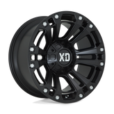 XD Series - XD851 MONSTER 3 - Black - SATIN BLACK - 20" x 9", 18 Offset, 8x165.1 (Bolt Pattern), 125.1mm HUB