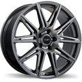 Fast Wheels - Switch - Grey - Titanium - 19" x 8", 35 Offset, 5x114.3 (Bolt Pattern), 70.6mm HUB