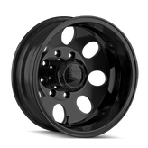 Ion Alloy - 167 - Black - MATTE BLACK - 17" x 6.5", -142 Offset, 8x210 (Bolt Pattern), 154.2mm HUB