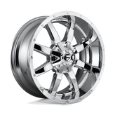 Fuel - D536 MAVERICK - Polished - CHROME PLATED - 22" x 10", 10 Offset, 8x170 (Bolt Pattern), 125.1mm HUB