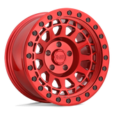 Black Rhino - PRIMM - CANDY RED WITH BLACK BOLTS - 18" x 9.5", -18 Offset, 5x127 (Bolt Pattern), 71.5mm HUB