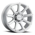 Vision Wheel Off-Road - 353 TURBINE - Silver - WINTER PAINT-SILVER( SALT RESISTANT) - 20" x 9", 18 Offset, 6x139.7 (Bolt Pattern), 106.2mm HUB