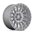 Fuel - D833 CYCLE - Gunmetal - PLATINUM - 20" x 9", 1 Offset, 6x135 (Bolt Pattern), 87.1mm HUB