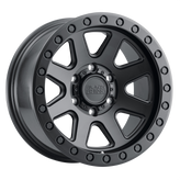 Black Rhino - BAKER - Gunmetal - MATTE BLACK - 17" x 8.5", 0 Offset, 6x139.7 (Bolt Pattern), 112.1mm HUB