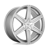 Niche - M241 CARINA - Gunmetal - ANTHRACITE AND BRUSHED TINTED CLEAR - 20" x 10.5", 35 Offset, 5x120 (Bolt Pattern), 72.6mm HUB