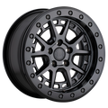 Black Rhino - GRAVEL BEADLOCK - Gunmetal - MATTE BLACK - 15" x 7", 15 Offset, 5x100 (Bolt Pattern), 72.56mm HUB