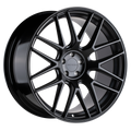 Beyern - AUTOBAHN - Gunmetal - MATTE BLACK - 17" x 8", 35 Offset, 5x120 (Bolt Pattern), 74.1mm HUB