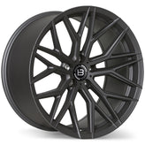 Braelin - BR10 - Gunmetal - MATTE GRAPHITE - 20" x 10.5", 30 Offset, 5x112 (Bolt Pattern), 66.5mm HUB