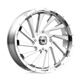 MSA Offroad Wheels - M46 BLADE - Chrome - CHROME - 20" x 7", 0 Offset, 4x137 (Bolt Pattern), 112.1mm HUB