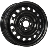 RNB - STEEL WHEEL - Black - Black E-Coating - 15" x 5.5", 40 Offset, 4x100 (Bolt Pattern), 60.1mm HUB