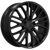 ART - Replica 304 - Black - Satin Black - 20" x 8", 45 Offset, 5x127 (Bolt Pattern), 71.5mm HUB