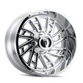 American Truxx - BLADE - Chrome - CHROME - 22" x 12", -44 Offset, 8x165.1 (Bolt Pattern), 125.2mm HUB