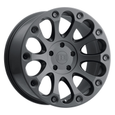 Level 8 - IMPACT - Black - Matte Black - 15" x 8", -24 Offset, 6x139.7 (Bolt Pattern), 108mm HUB