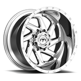 Motiv Off Road - Morph - Chrome - Chrome - 24" x 12", -44 Offset, 8x165.1 (Bolt Pattern), 125.2mm HUB