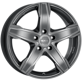 Mak Wheels - KING5 - Silver - M-TITAN - 18" x 8", 50 Offset, 5x120 (Bolt Pattern), 65.1mm HUB