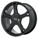 Helo - HE915 - Black - GLOSS BLACK - 18" x 8", 4 Offset, 5x110, 115 (Bolt Pattern), 72.56mm HUB