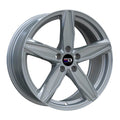 Euro Design - Berlin - Silver - Silver - 16" x 7", 42 Offset, 5x114.3 (Bolt Pattern), 60.1mm HUB