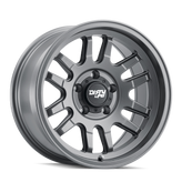 Dirty Life - CANYON - Grey - SATIN GRAPHITE - 17" x 9", 0 Offset, 6x135 (Bolt Pattern), 87.1mm HUB