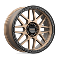 KMC Wheels - KM535 GRENADE OFF-ROAD - Bronze - MATTE BRONZE MATTE BLACK LIP - 20" x 9", 18 Offset, 6x139.7 (Bolt Pattern), 106.1mm HUB