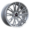 Euro Design - Venice - Silver - Hyper silver - 19" x 8.5", 35 Offset, 5x120 (Bolt Pattern), 72.6mm HUB