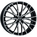 Mak Wheels - SPECIALE - Black - BLACK MIRROR - 19" x 8.5", 30 Offset, 5x110 (Bolt Pattern), 65.1mm HUB