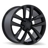 Replika - R264 - Black - Satin Black - 20" x 9", 40 Offset, 5x114.3 (Bolt Pattern), 64.1mm HUB