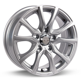 RTX Wheels - Contour - Silver - Silver - 17" x 7.5", 40 Offset, 5x108 (Bolt Pattern), 63.4mm HUB