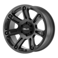 Helo - HE904 - Black - SATIN BLACK - 18" x 9", 0 Offset, 6x139.7 (Bolt Pattern), 106.1mm HUB