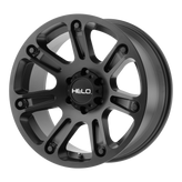 Helo - HE904 - Black - SATIN BLACK - 18" x 9", 0 Offset, 6x139.7 (Bolt Pattern), 106.1mm HUB