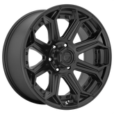 Fuel - D706 SIEGE - Gunmetal - MATTE BLACK - 22" x 12", -44 Offset, 8x180 (Bolt Pattern), 124.2mm HUB