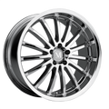 Mandrus - MILLENIUM - Chrome - CHROME - 18" x 9.5", 25 Offset, 5x112 (Bolt Pattern), 66.56mm HUB