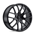 Black Rhino - KUNENE - Black - Gloss Black - 22" x 9.5", 30 Offset, 5x114.3 (Bolt Pattern), 76.1mm HUB