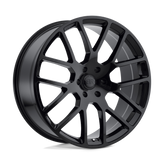 Black Rhino - KUNENE - Black - Gloss Black - 22" x 9.5", 30 Offset, 5x114.3 (Bolt Pattern), 76.1mm HUB