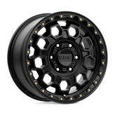 KMC Wheels - KM545 TREK - Black - SATIN BLACK - 17" x 8", 35 Offset, 6x139.7 (Bolt Pattern), 100.3mm HUB