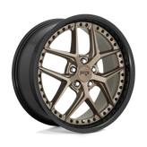 Niche - M227 VICE - Bronze - MATTE BRONZE BLACK BEAD RING - 20" x 10.5", 40 Offset, 5x114.3 (Bolt Pattern), 72.6mm HUB